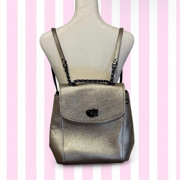 Metallic Coach Backpack - Picture 1 of 5